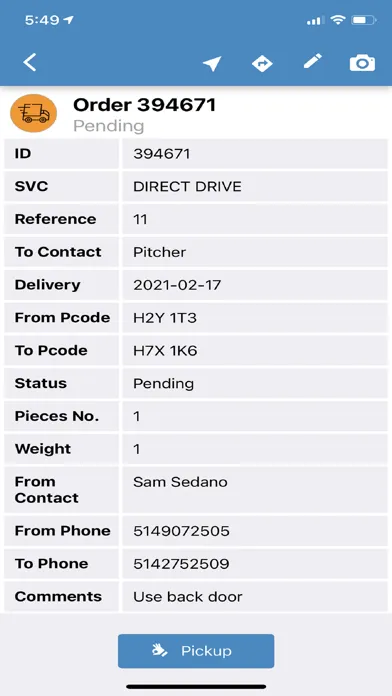 Courier Connex Mobile应用截图