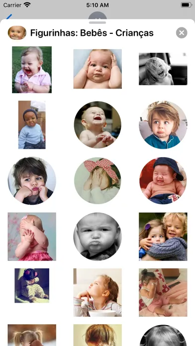 Stickers:  Babies  Children स्क्रीनशॉट