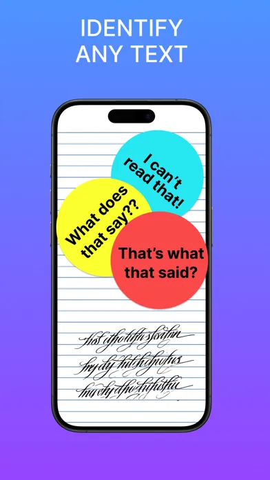 Handwriting: Convert Identify Screenshots