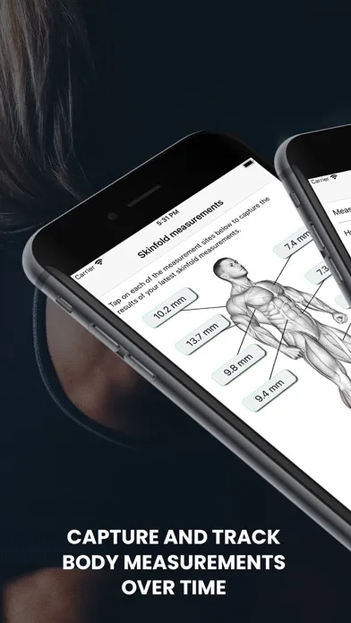 Captures d'écran de Gym Journey Workout Tracker