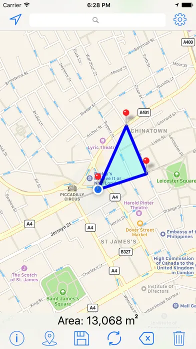 Zrzuty ekranu Area Calculator Pro +