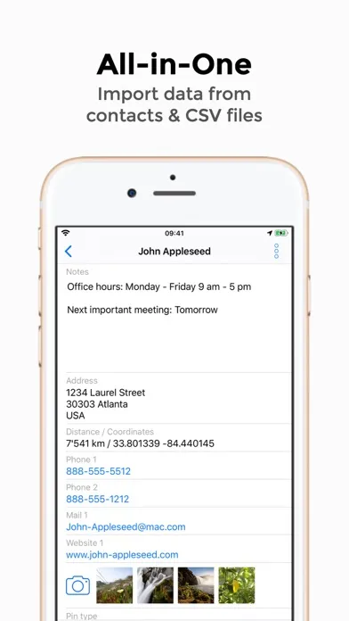 Contact Map - The Map Tool应用截图