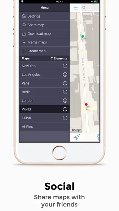 Contact Map - The Map Tool应用截图
