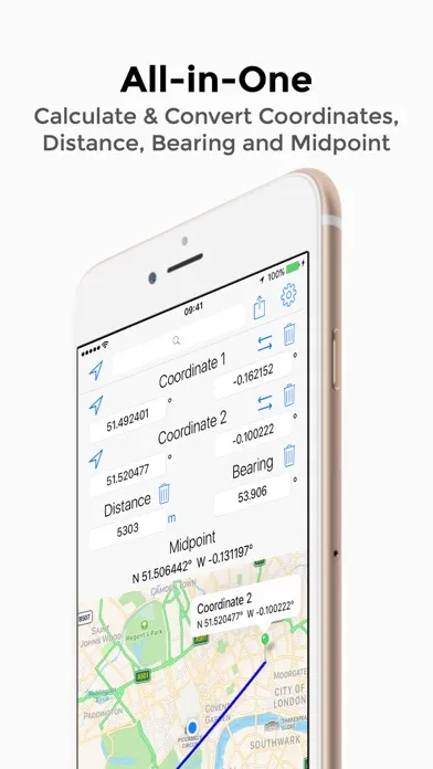 Coordinates Calculator Pro Screenshots