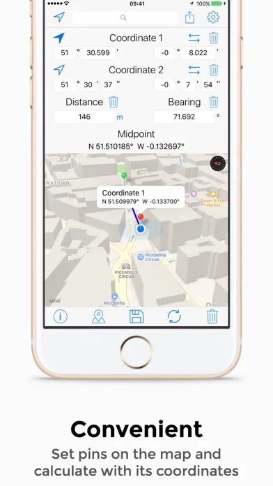 Coordinates Calculator Pro Screenshots