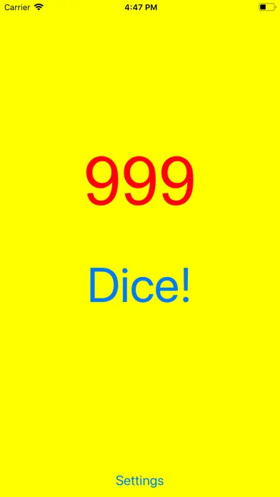 Dice - The random generator سکرین شاٹس