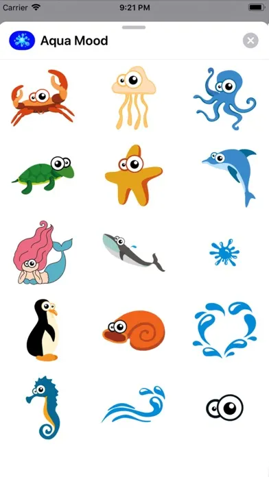 Capturas de tela do Aqua Mood