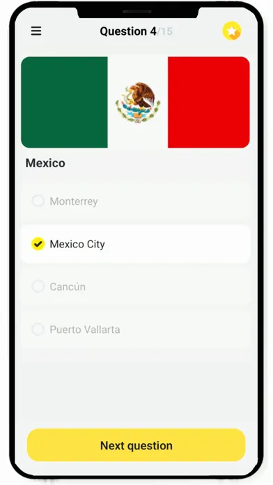 Скриншоты Countries and Capitals Quiz