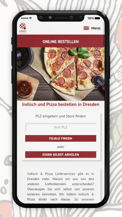 Ninas Pizza & Bistro應用截圖