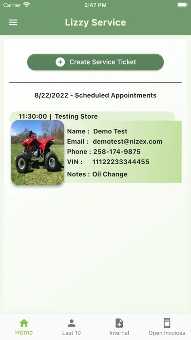 Lizzy Service স্ক্রিনশট