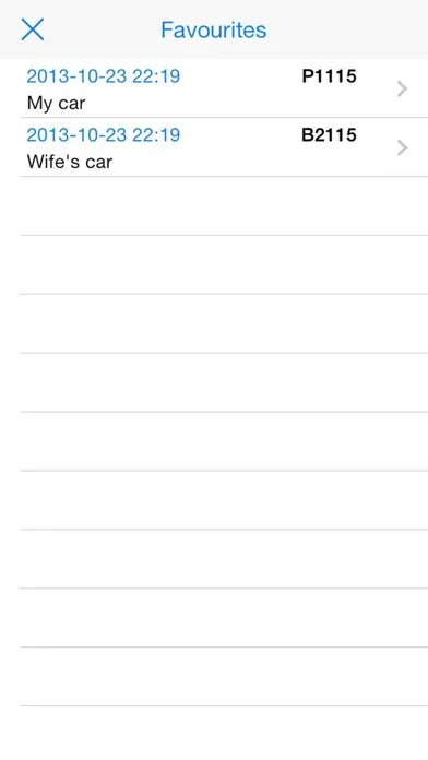 OBDII Trouble Codes Screenshots