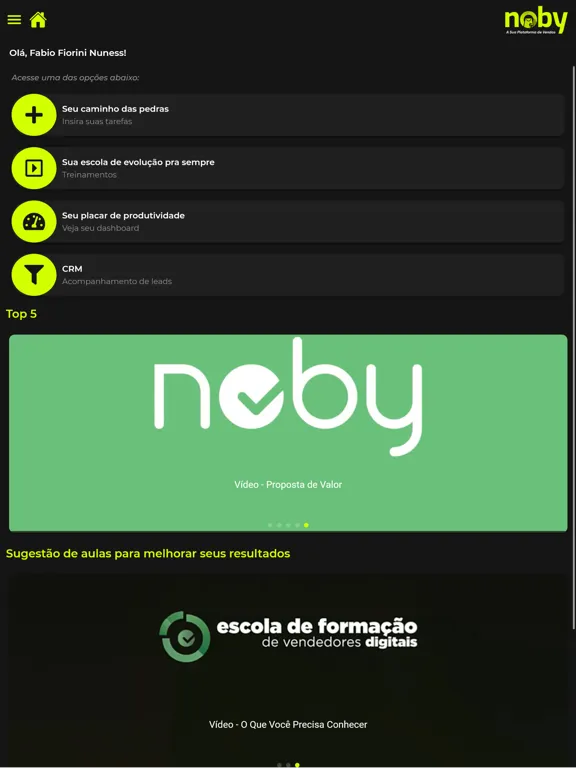 Noby Academy iPad 应用截图