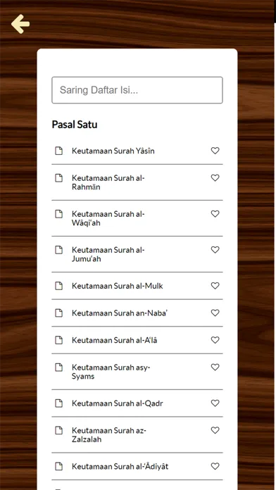 ภาพหน้าจอของ Mafatih al-Jinan Indonesia