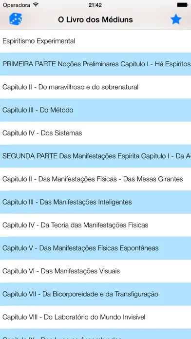 Capturas de pantalla de O Livro dos Médiuns