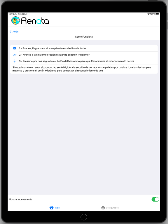 Renata iPad 应用截图