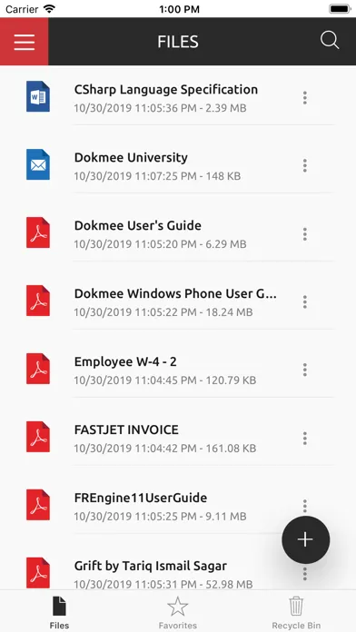 Tangkapan skrin Dokmee ECM V2