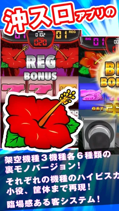 ภาพหน้าจอของ slot ぱちすろ&はいびすかす 新台Aタイプすろっと