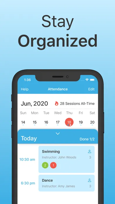 Alora - Attendance Tracker App স্ক্রিনশট