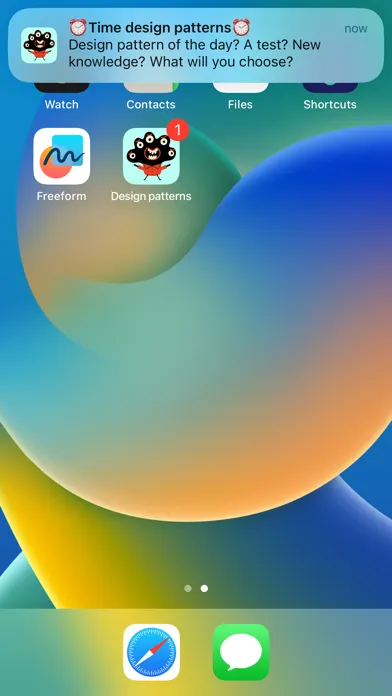Design patterns: the beginning Screenshots