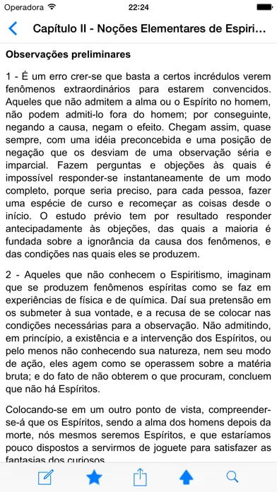 Zrzuty ekranu O que é o Espiritismo