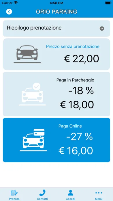 Orio Parking Screenshots