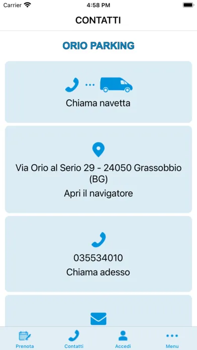 Orio Parking Screenshots