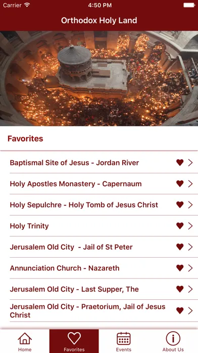 Captures d'écran de Orthodox Holy Land