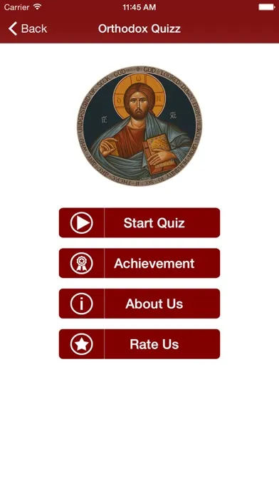 Capturas de tela do Orthodox Learning