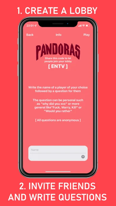 Pandoras স্ক্রিনশট