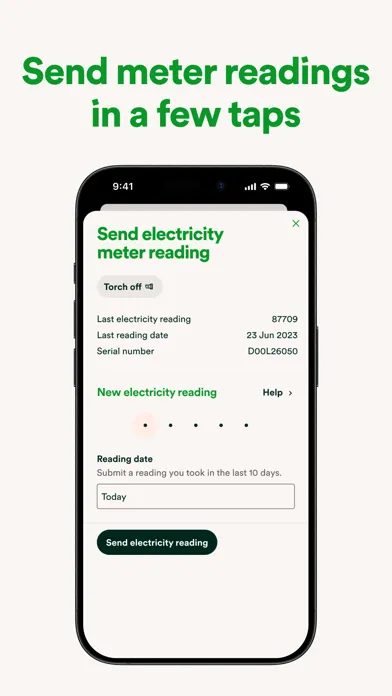 Ảnh chụp màn hình của OVO Energy