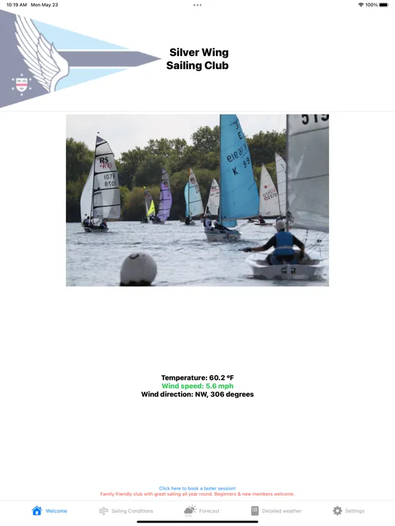 Capturas de pantalla de Silver Wing Sailing Club iPad 