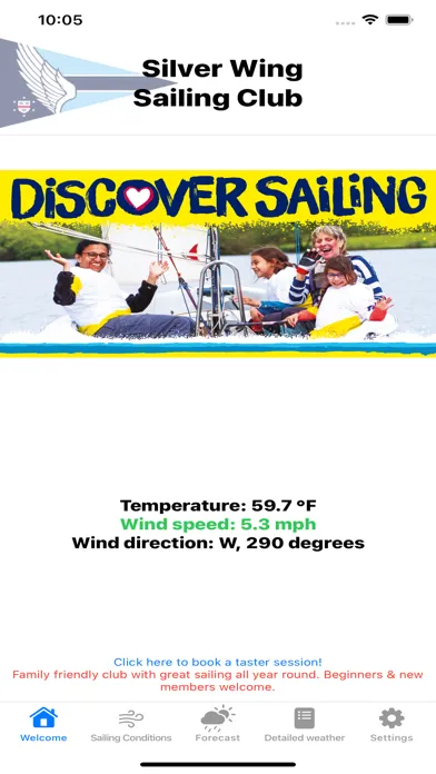 Capturas de pantalla de Silver Wing Sailing Club