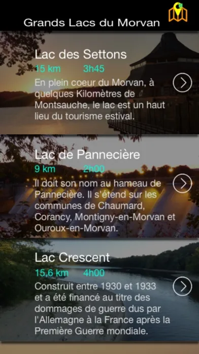 Rando Lacs du Morvan应用截图