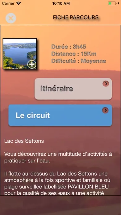 Rando Lacs du Morvan应用截图