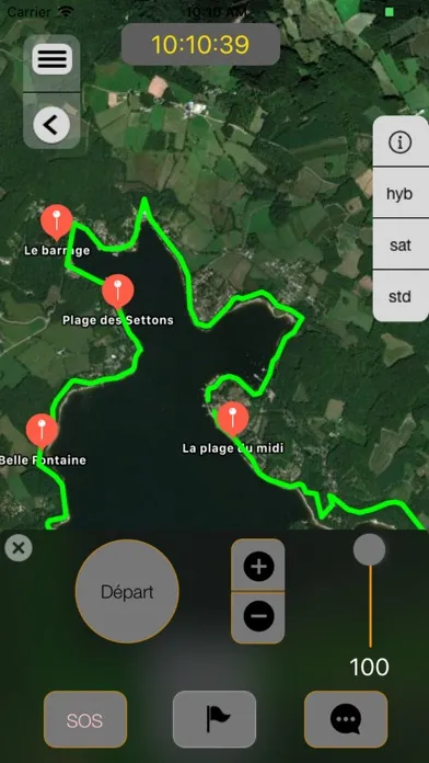 Rando Lacs du Morvan应用截图