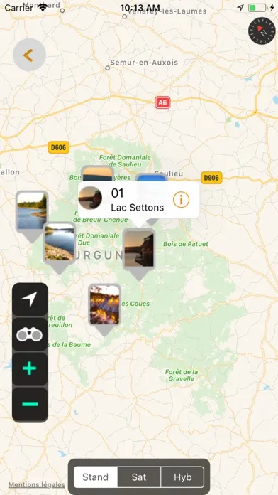 Rando Lacs du Morvan应用截图