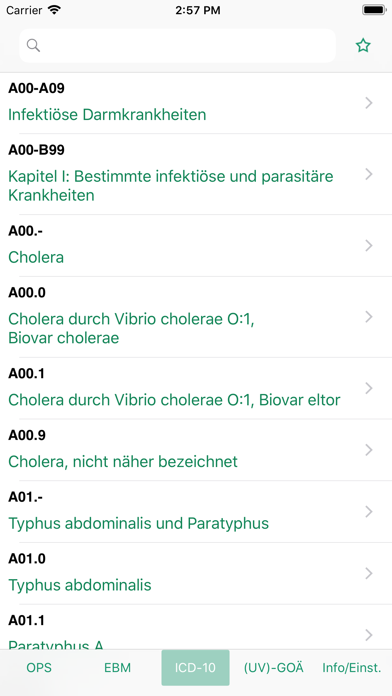 Dokdex - ICD-10, GOÄ, EBM, OPS應用截圖