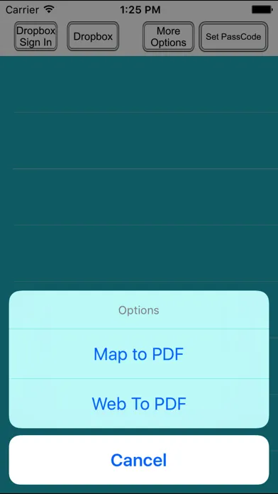Ảnh chụp màn hình của Quick PDF Converter -