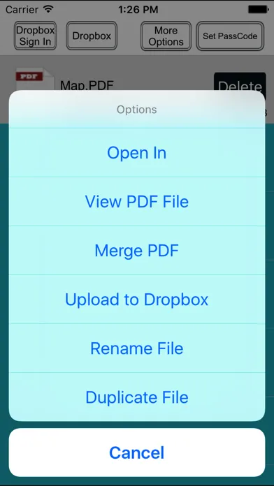 Ảnh chụp màn hình của Quick PDF Converter -
