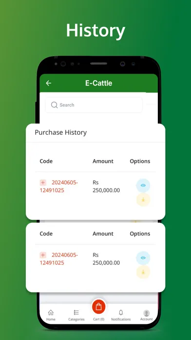 e-Cattle Market Screenshots