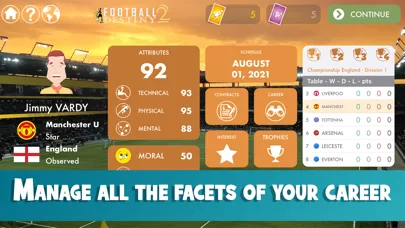 Ảnh chụp màn hình của Football Destiny 2
