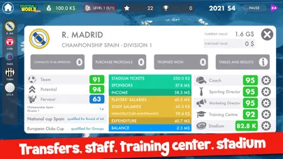 Zrzuty ekranu Football World Master