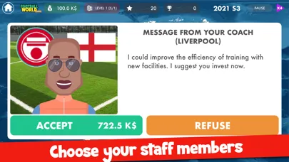 Zrzuty ekranu Football World Master