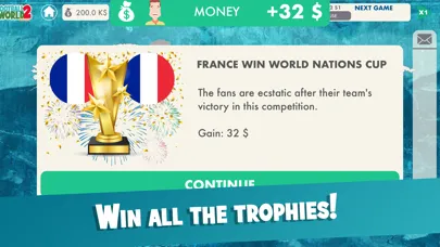 Captures d'écran de Football World Master 2