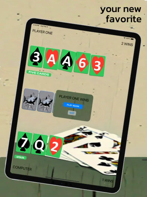 BLACKJACK sneak peek iPad  스크린샷