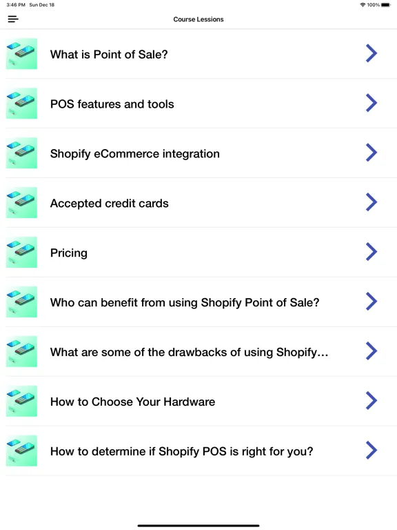 Screenshot di POS - Point of Sale Full Guide iPad 