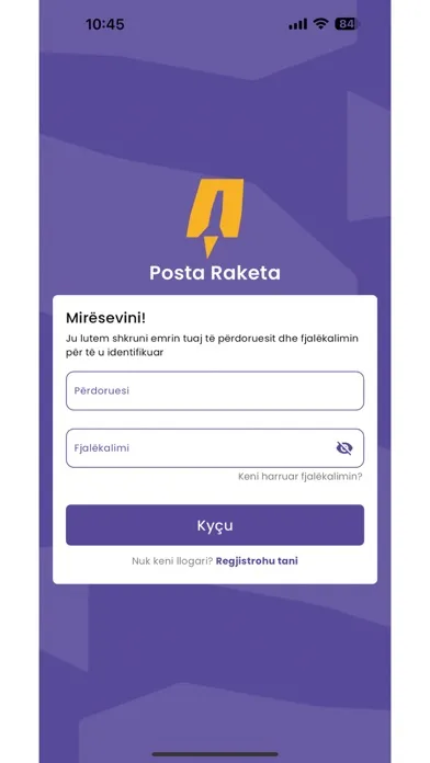 ภาพหน้าจอของ Posta Raketa