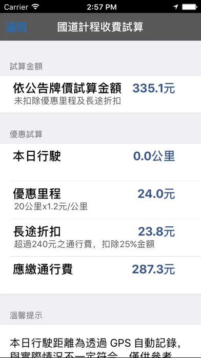 Tangkapan skrin 導航PAPAGO! Taiwan