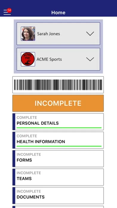 Ảnh chụp màn hình của PRIVIT: Health Profiles