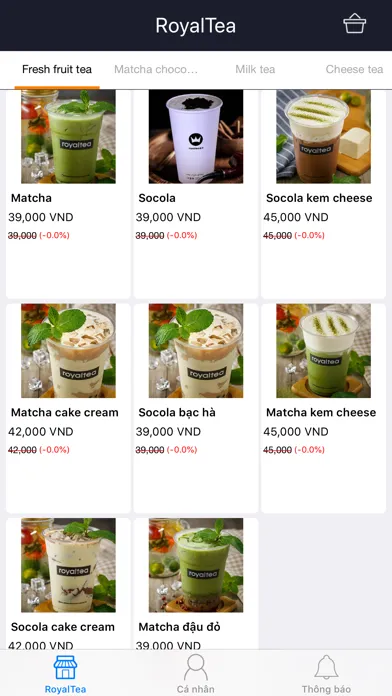 Zrzuty ekranu Royal Tea Lai Xá